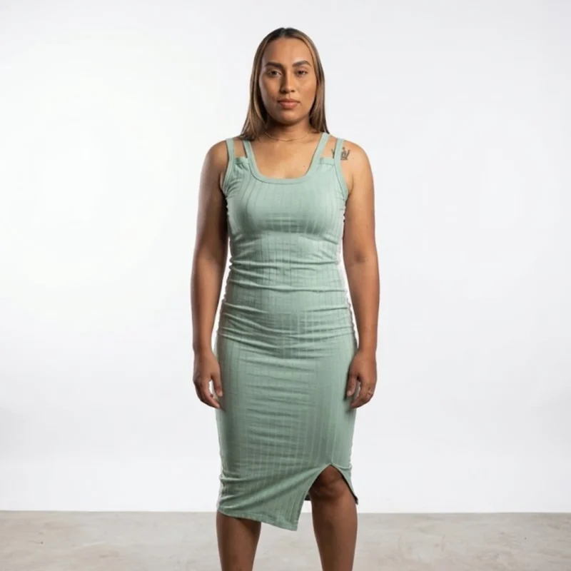 VERDE MENTA CON BLANCO