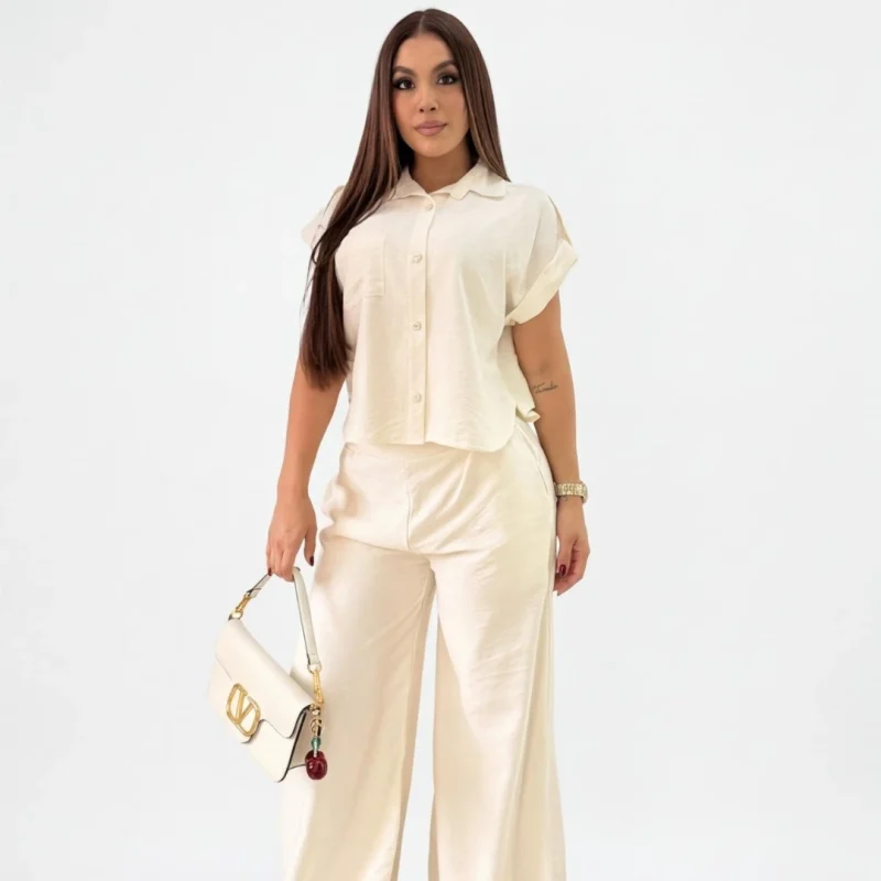 Camisa De corte oversize y fluido